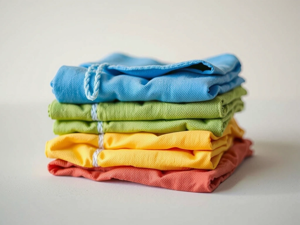Color-coded microfiber